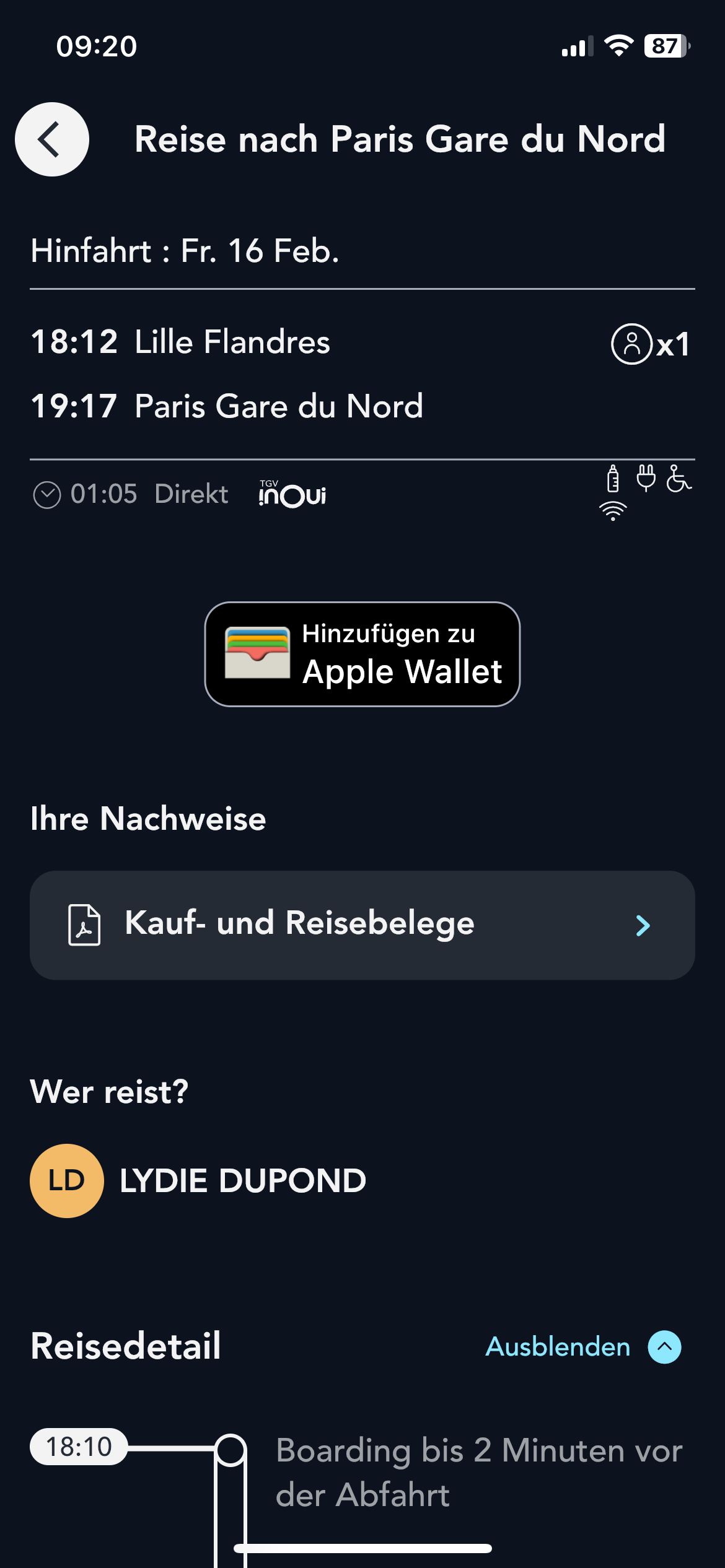Visualisierung eines Telefons, um zu veranschaulichen, wie man einen Kaufbeleg erhält